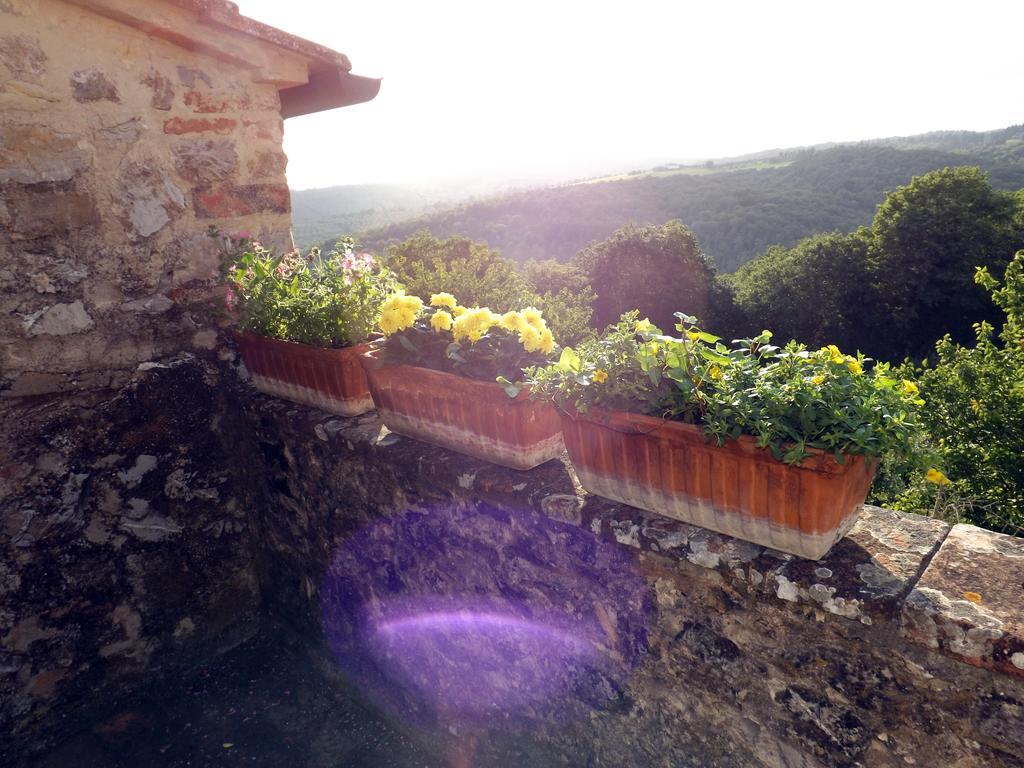 Dimora Nel Chianti Pensionat San Sano Exteriör bild