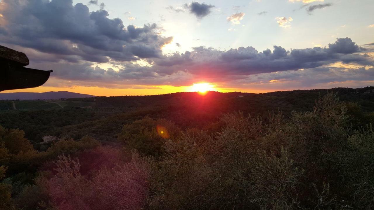Dimora Nel Chianti Pensionat San Sano Exteriör bild