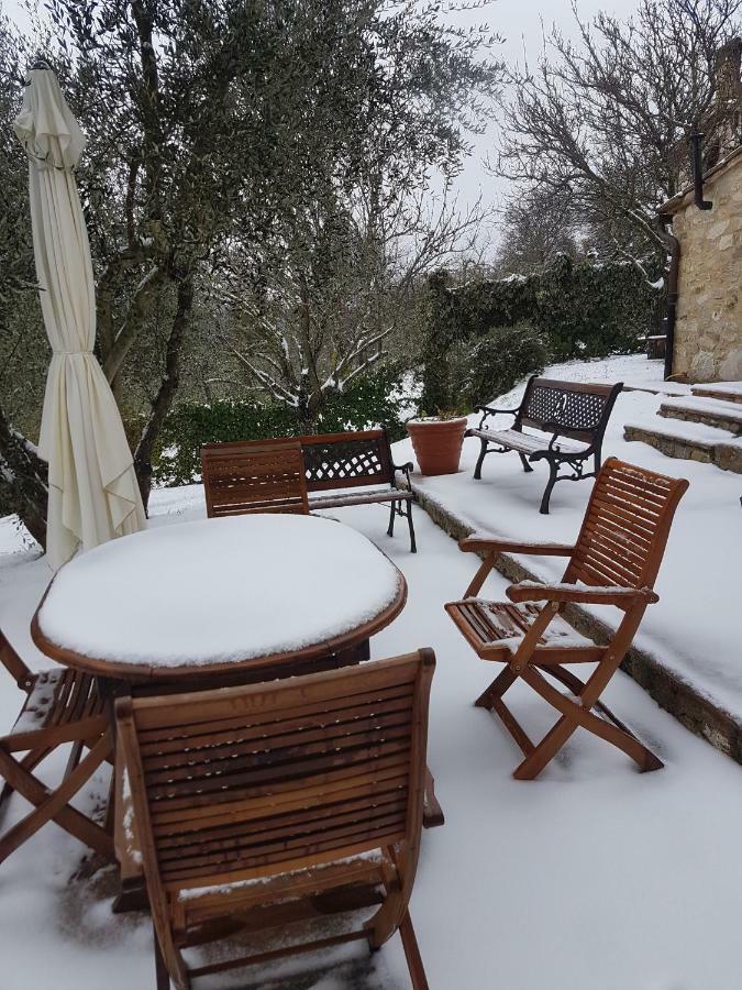 Dimora Nel Chianti Pensionat San Sano Exteriör bild